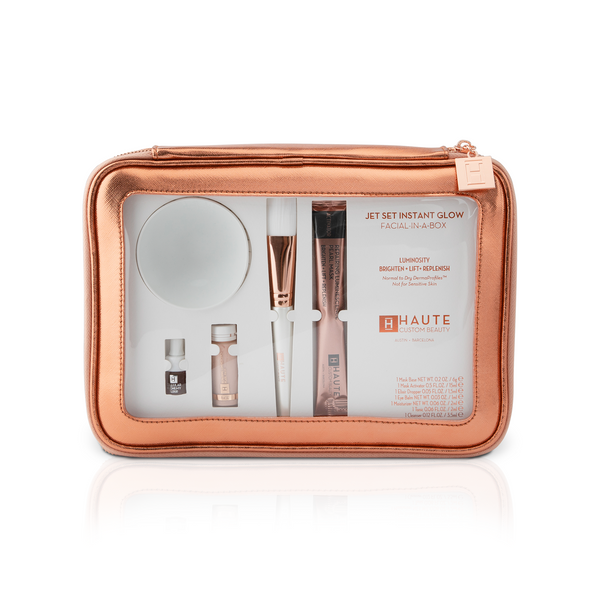 Facial-In-A-Box incluye todo lo necesario para un ritual de lifting ultra hidratante de 7 pasos.<br><mb>Ideal para DermaProfiles™ Normales y Mixtos. No apto para pieles sensibles.</mb>